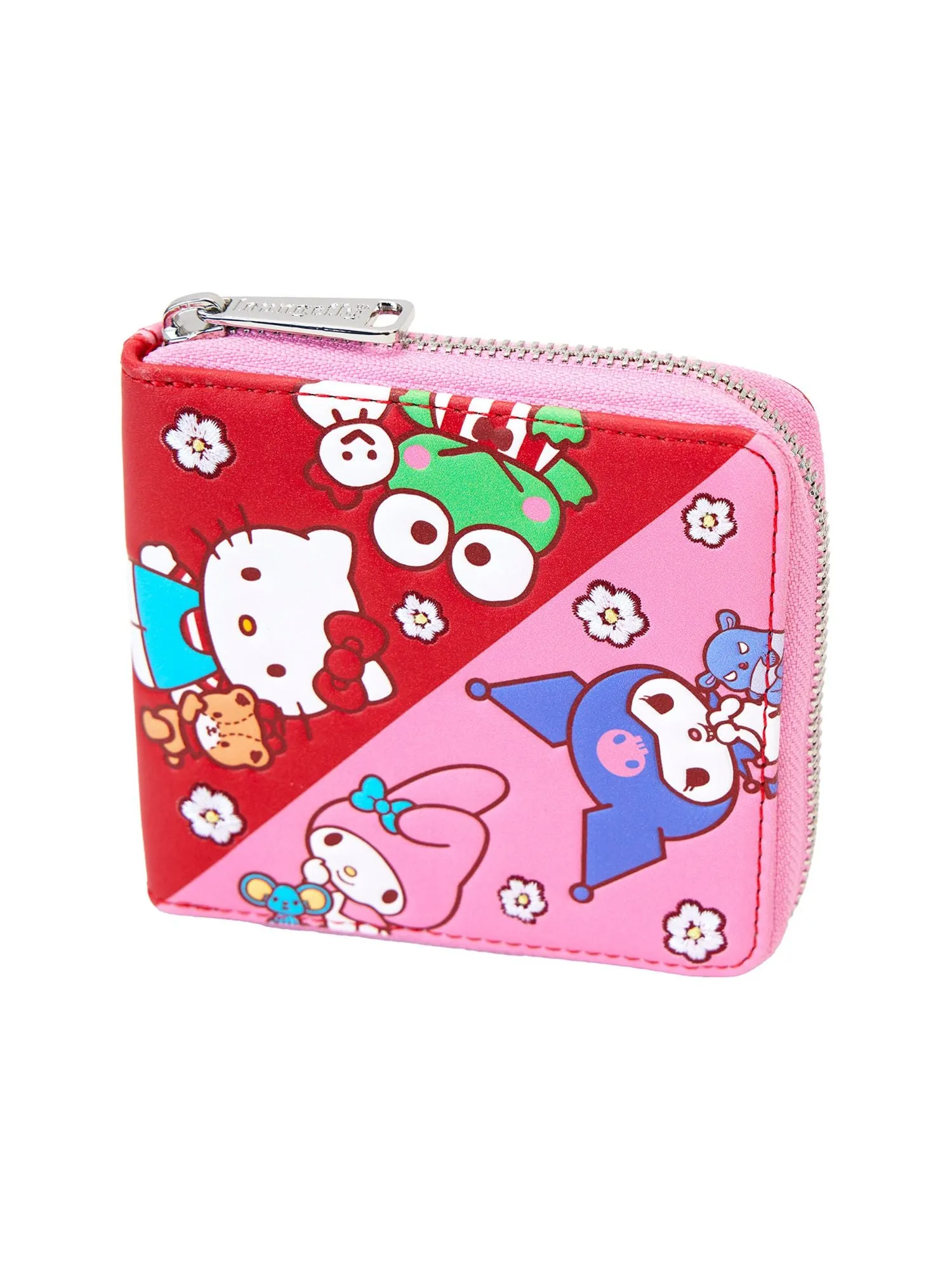 Loungefly x Sanrio Hello Kitty & Friends Wallet Color Block Zip Around