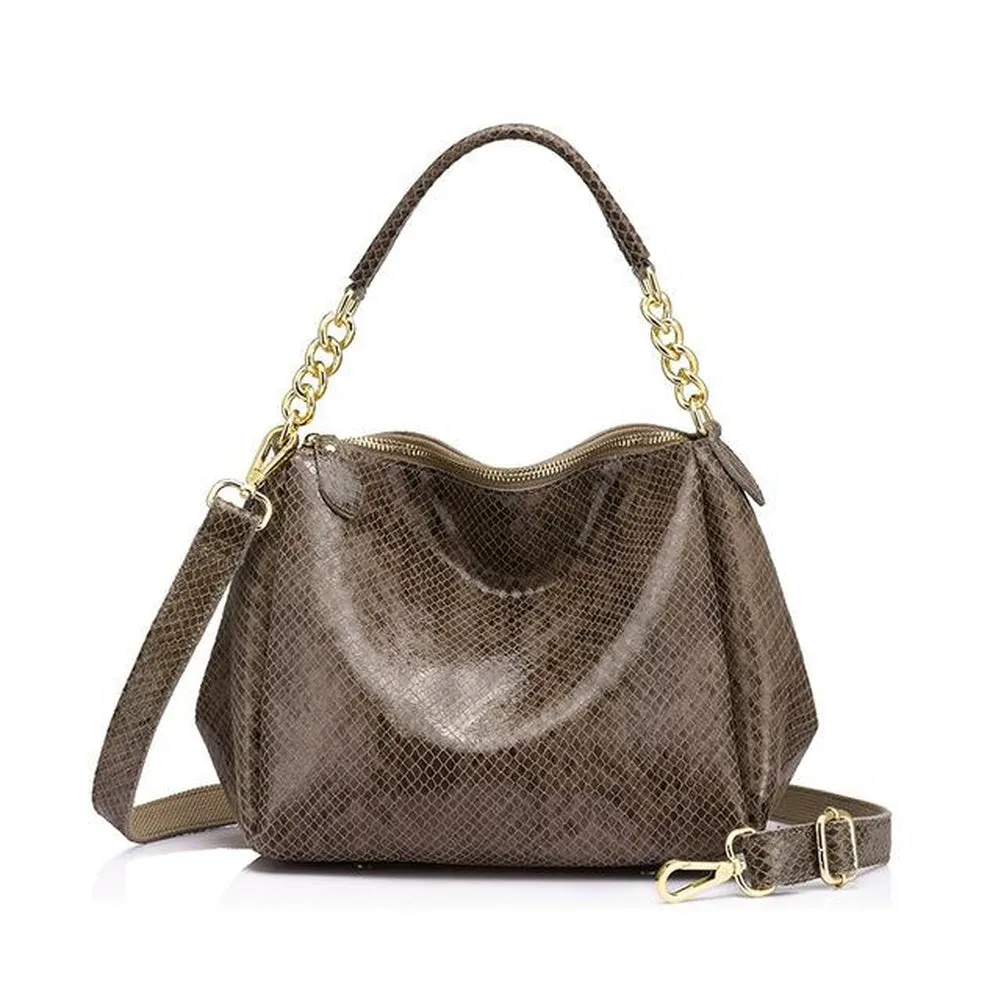 <bold>Hobo  / Tote Bag <br>Genuine-Leather