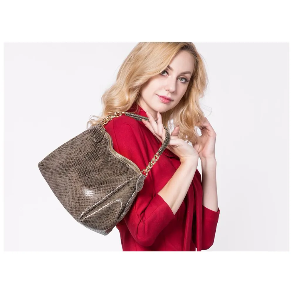 <bold>Hobo  / Tote Bag <br>Genuine-Leather