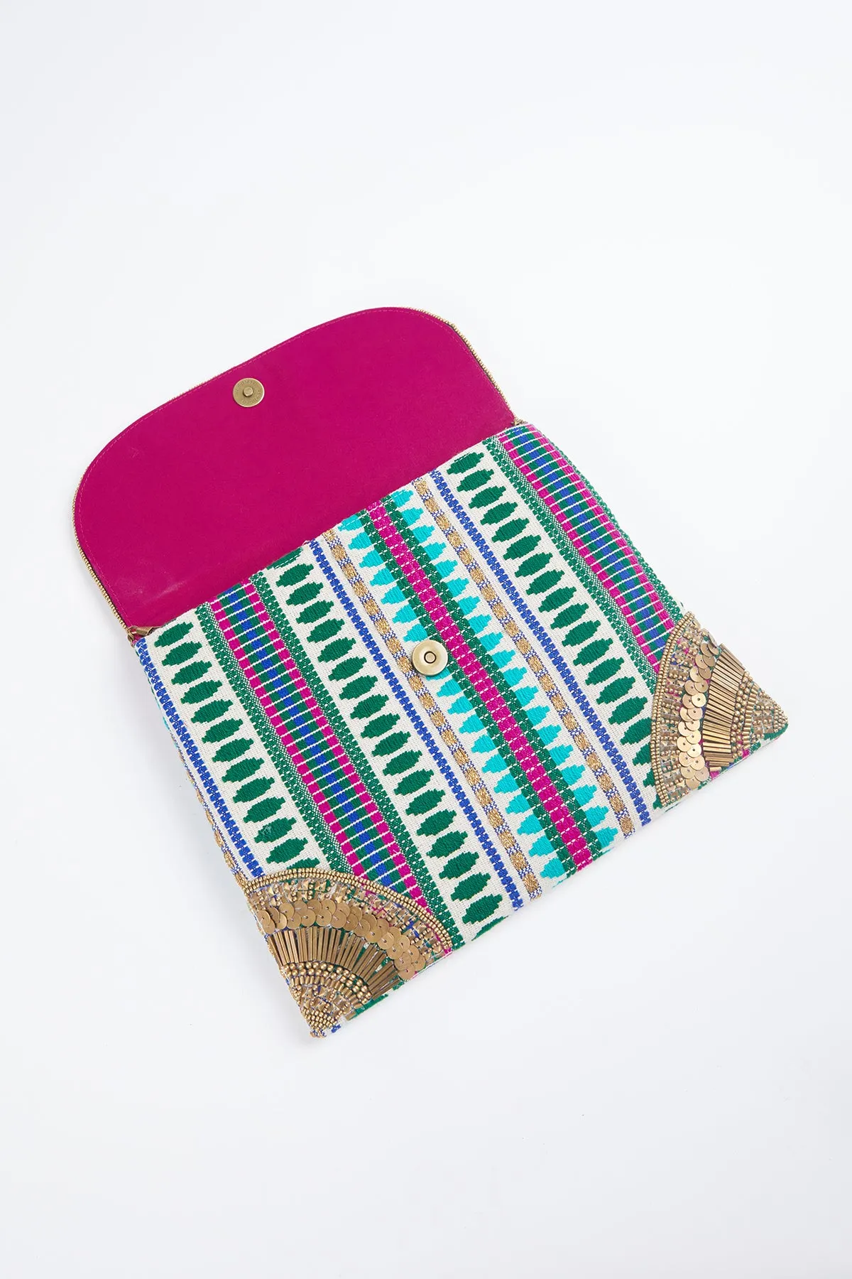 MAHARANI HANDMADE CLUTCH CROSS-BODY BAG