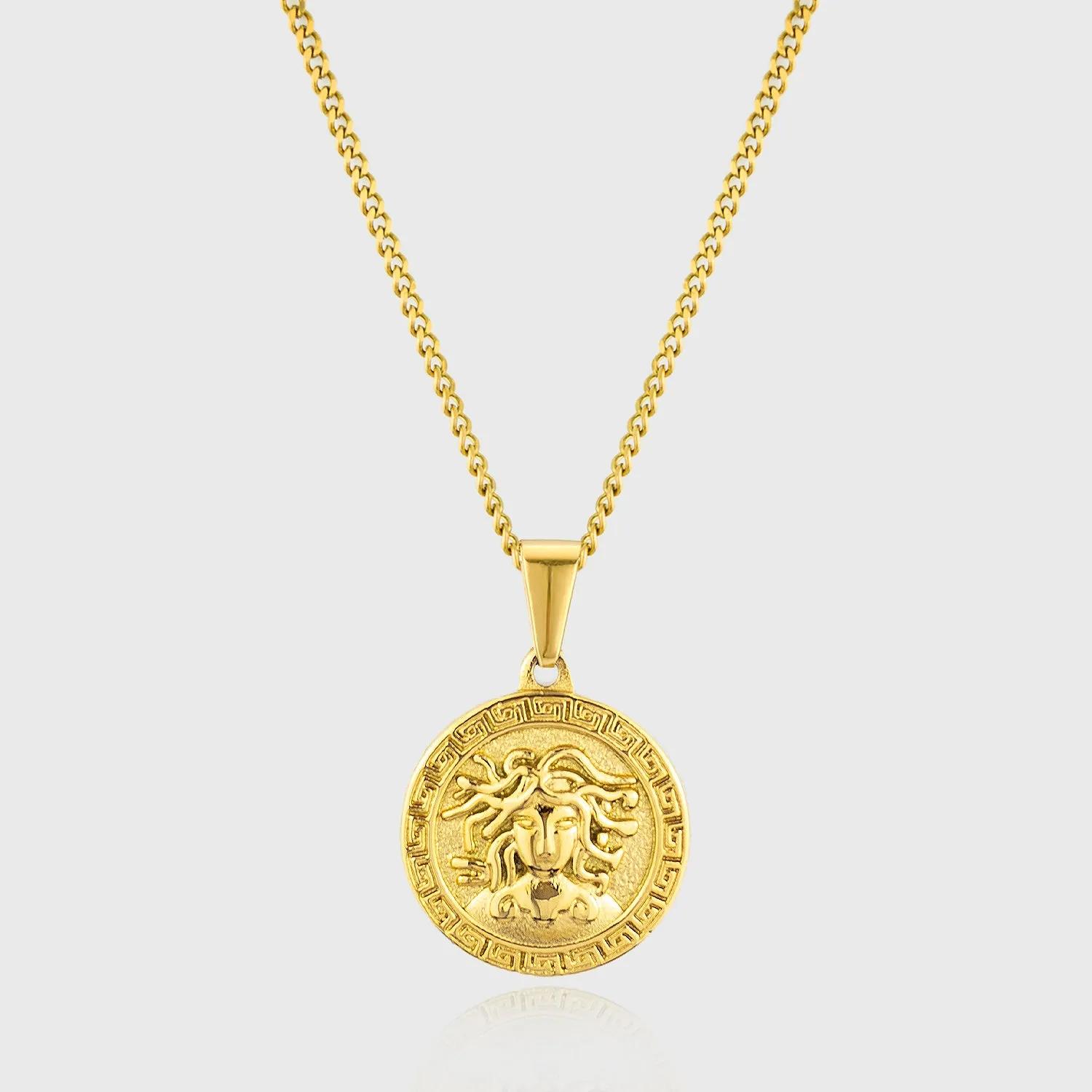 Medusa Necklace (Gold)