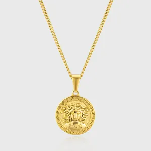 Medusa Necklace (Gold)