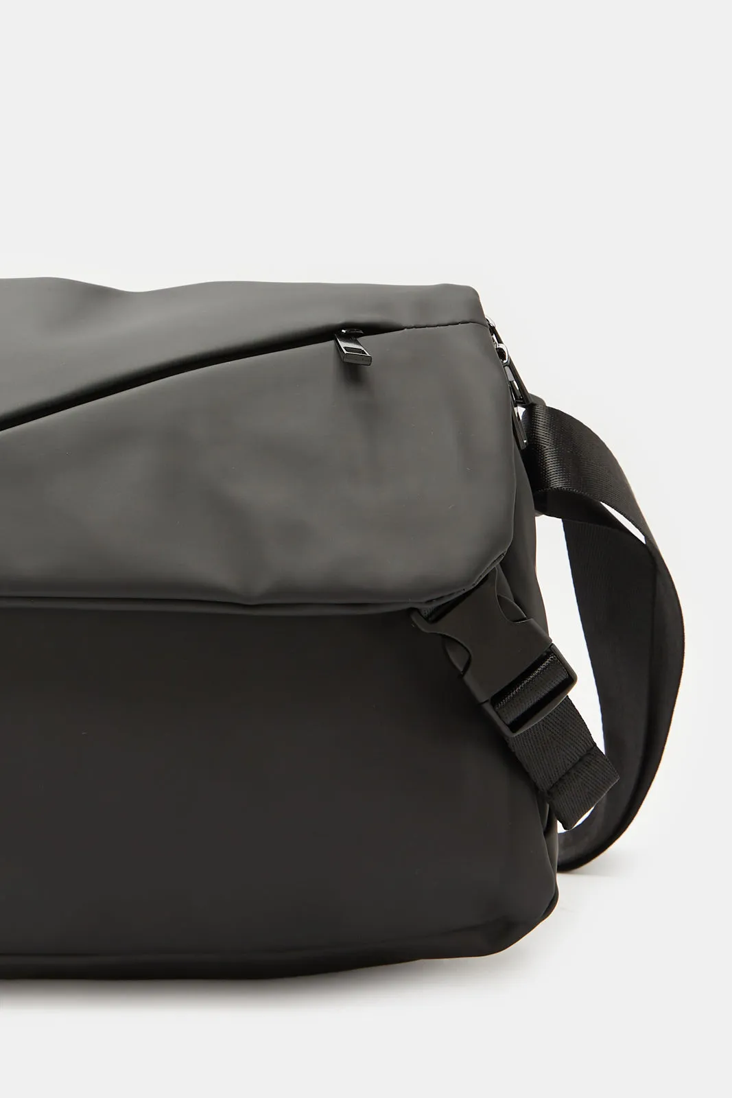 Men Black Cross Body Bag
