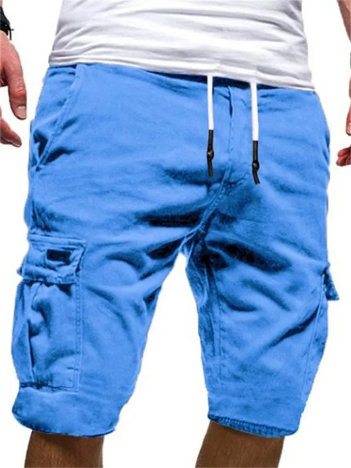 Men's Cool Multi Pockets Summer Cargo Shorts