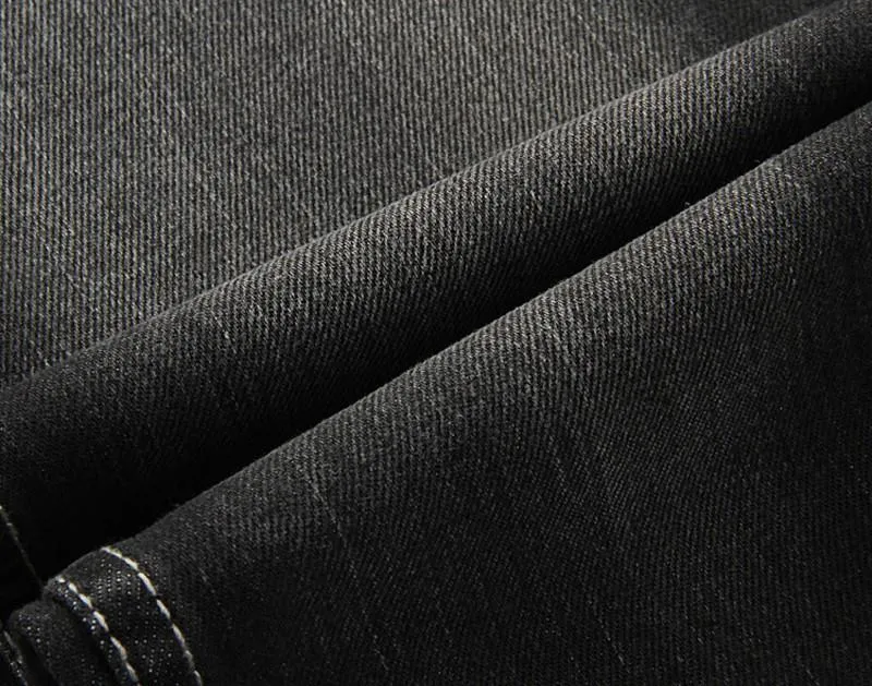 Men's Dark Colored Straight Jeans