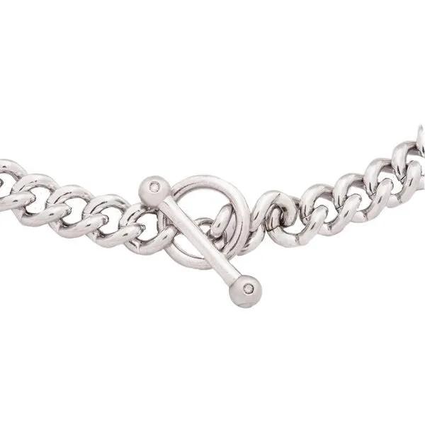 Men's Diamond Toggle Necklace