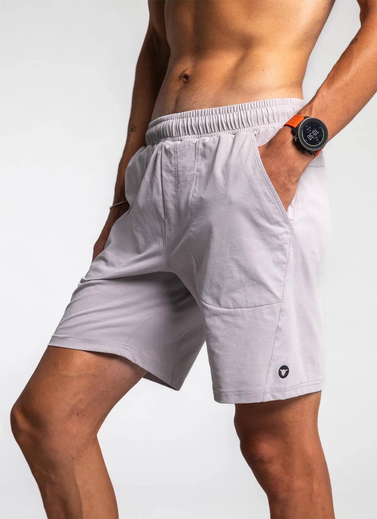 Men's Flex 9" Gym Short - Grey