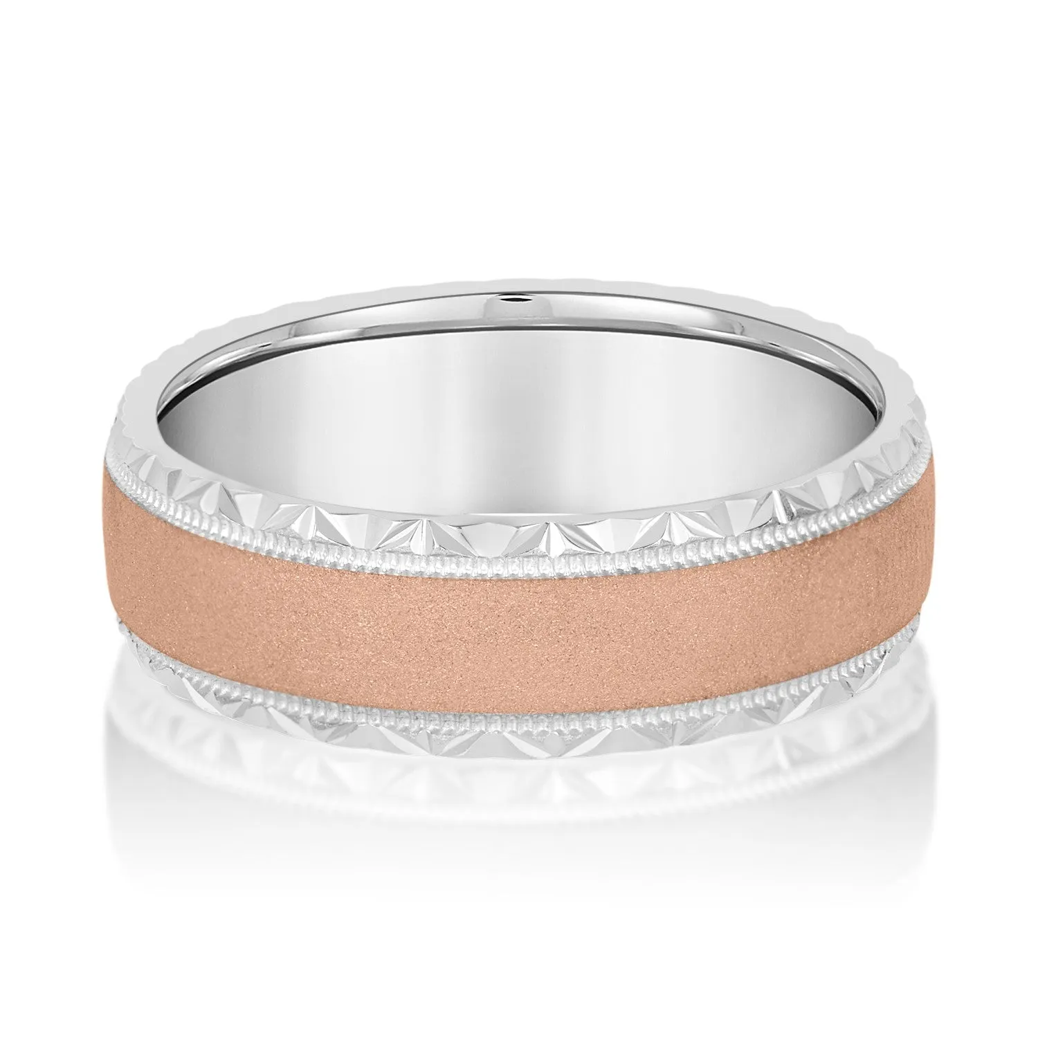 Men's Hammered Edge Band