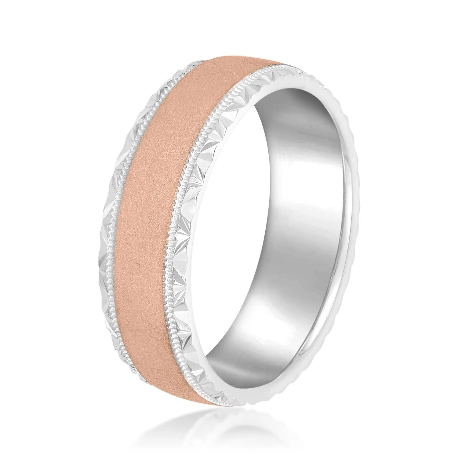 Men's Hammered Edge Band