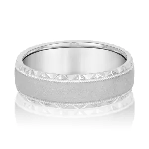 Men's Hammered Edge Band