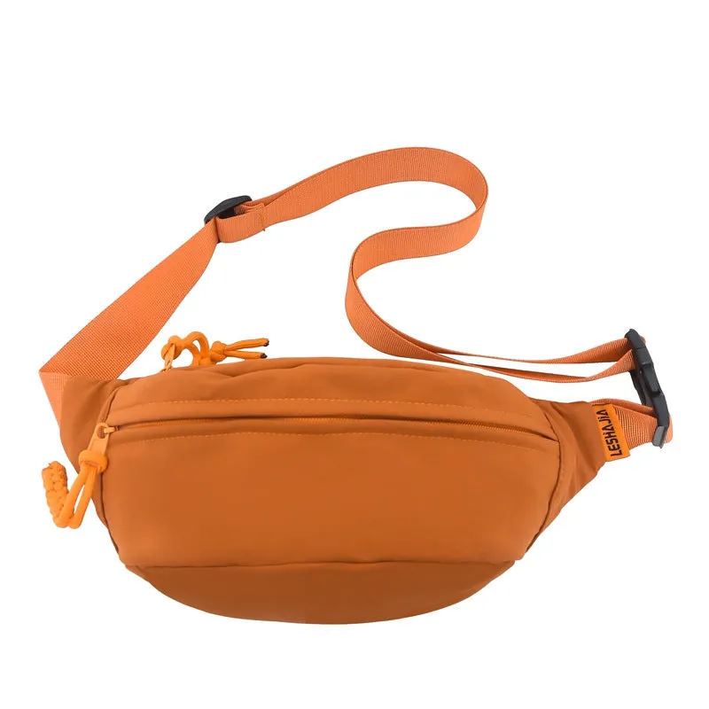 Men's Individual Style Simple Trendy Cool Men's Chest Bags