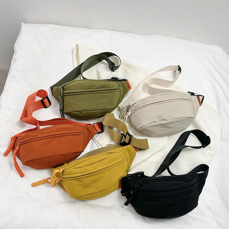 Men's Individual Style Simple Trendy Cool Men's Chest Bags