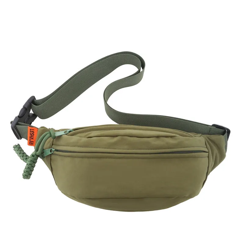 Men's Individual Style Simple Trendy Cool Men's Chest Bags