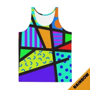 Mens Tank Top, Memphis Harajuku