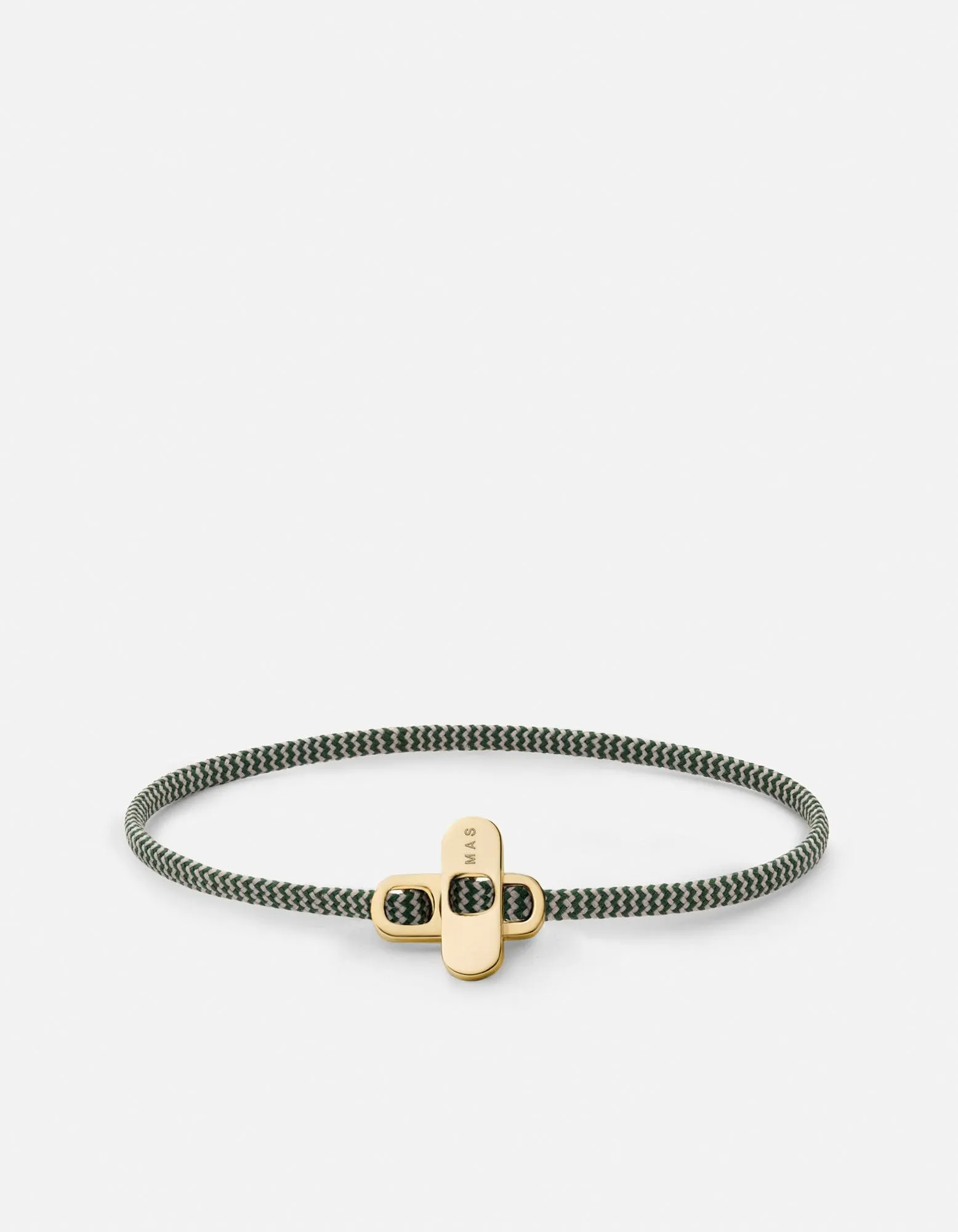 Metric 2.5mm Rope Bracelet, Gold Vermeil