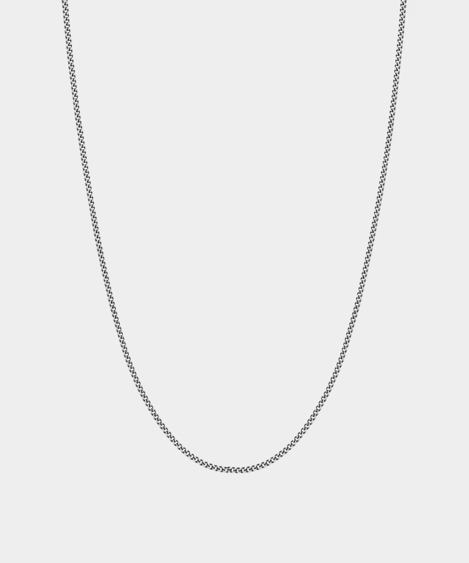 Miansai 2mm Sterling Silver Cuban Chain