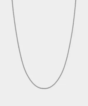 Miansai 2mm Sterling Silver Cuban Chain
