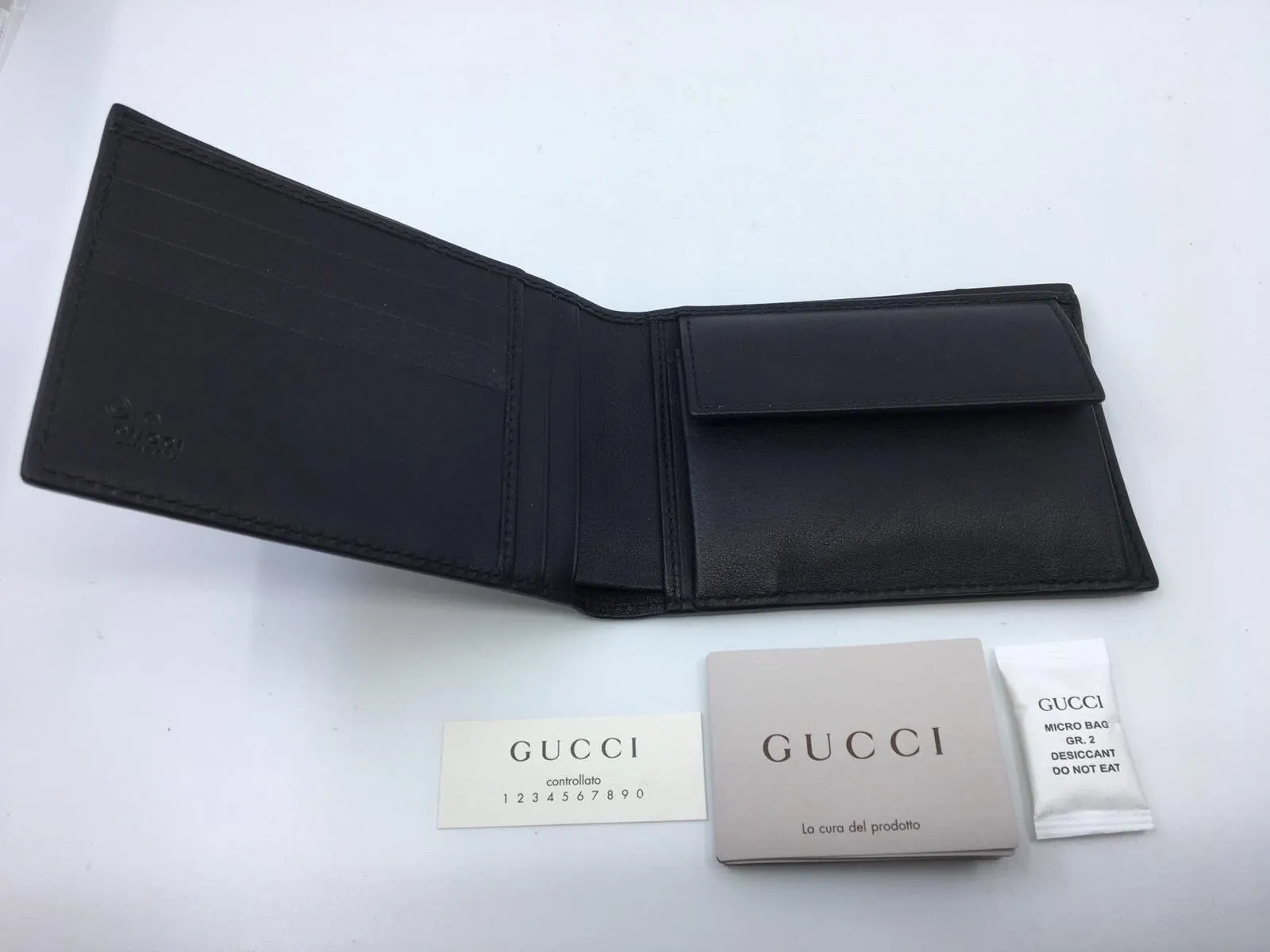 MicroGuccissima Bi-Fold Wallet