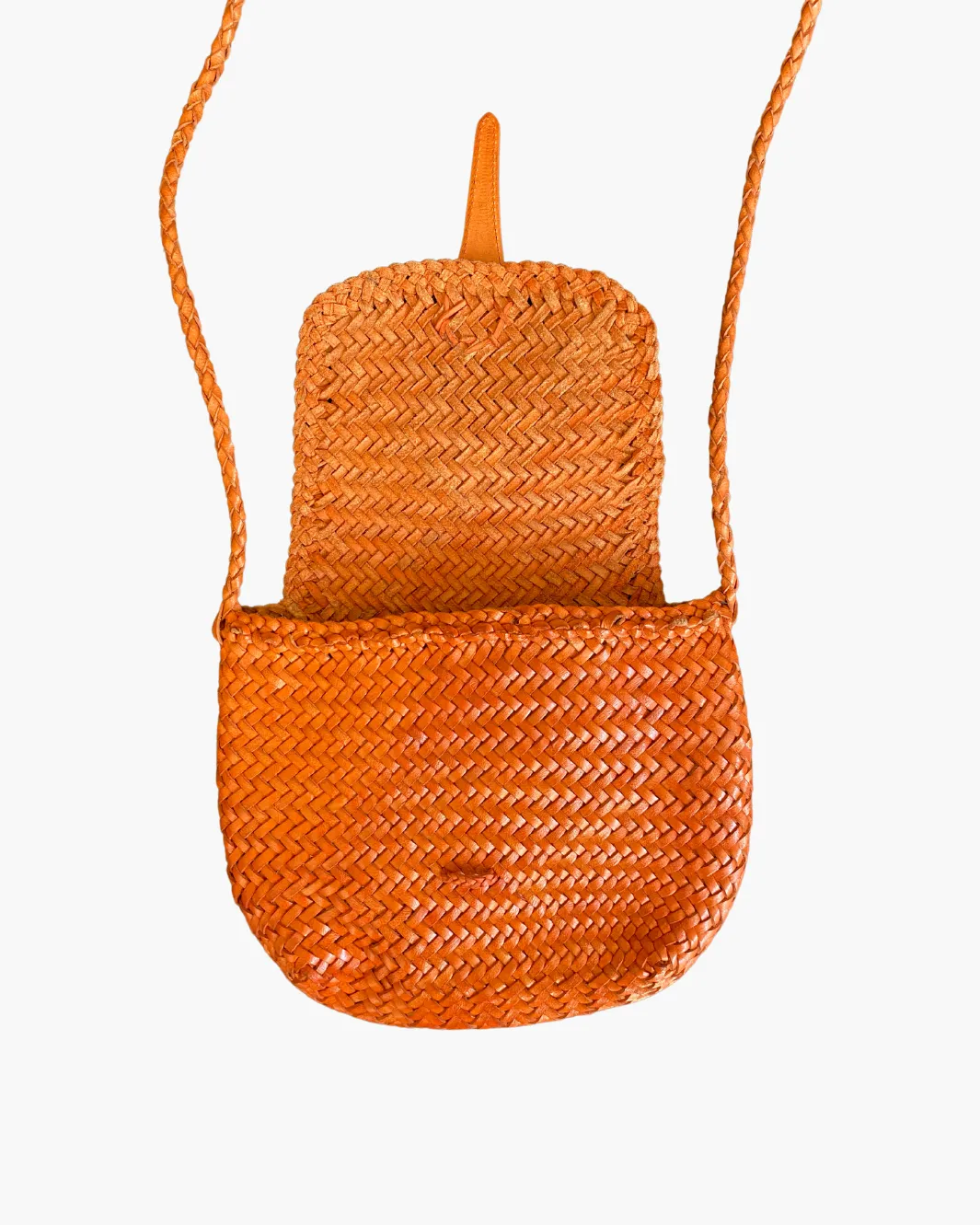 MINI CITY BAG IN ORANGE