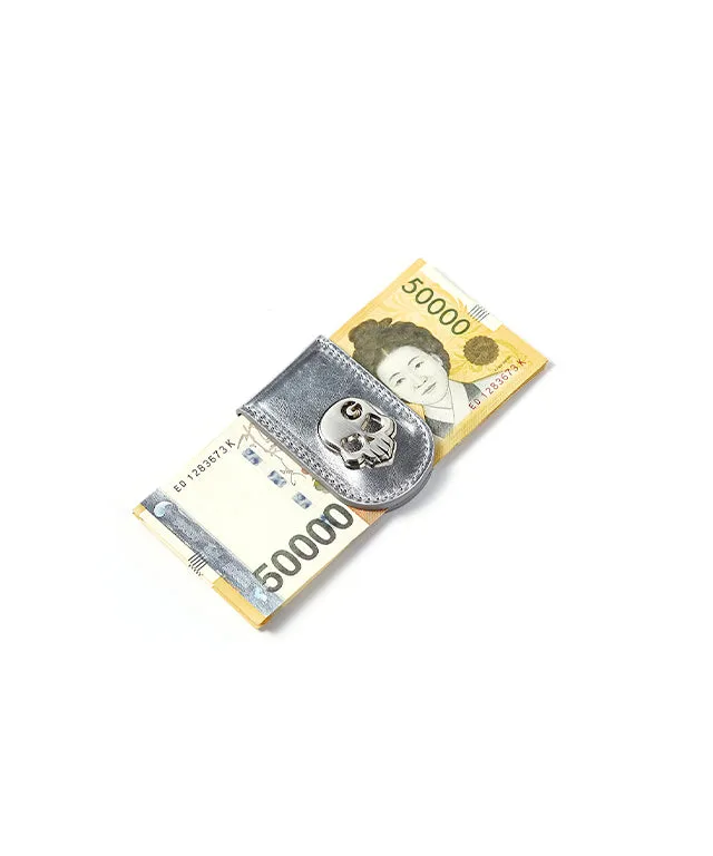 Monster G Italian Genuine Leather Golf & Daily Money Clip Gold