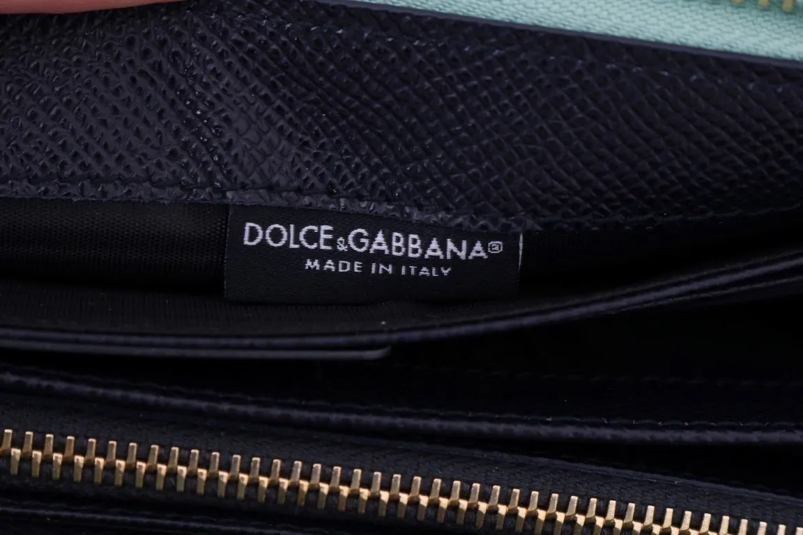Multicolor Alligator Crocodile Leather Continental Wallet