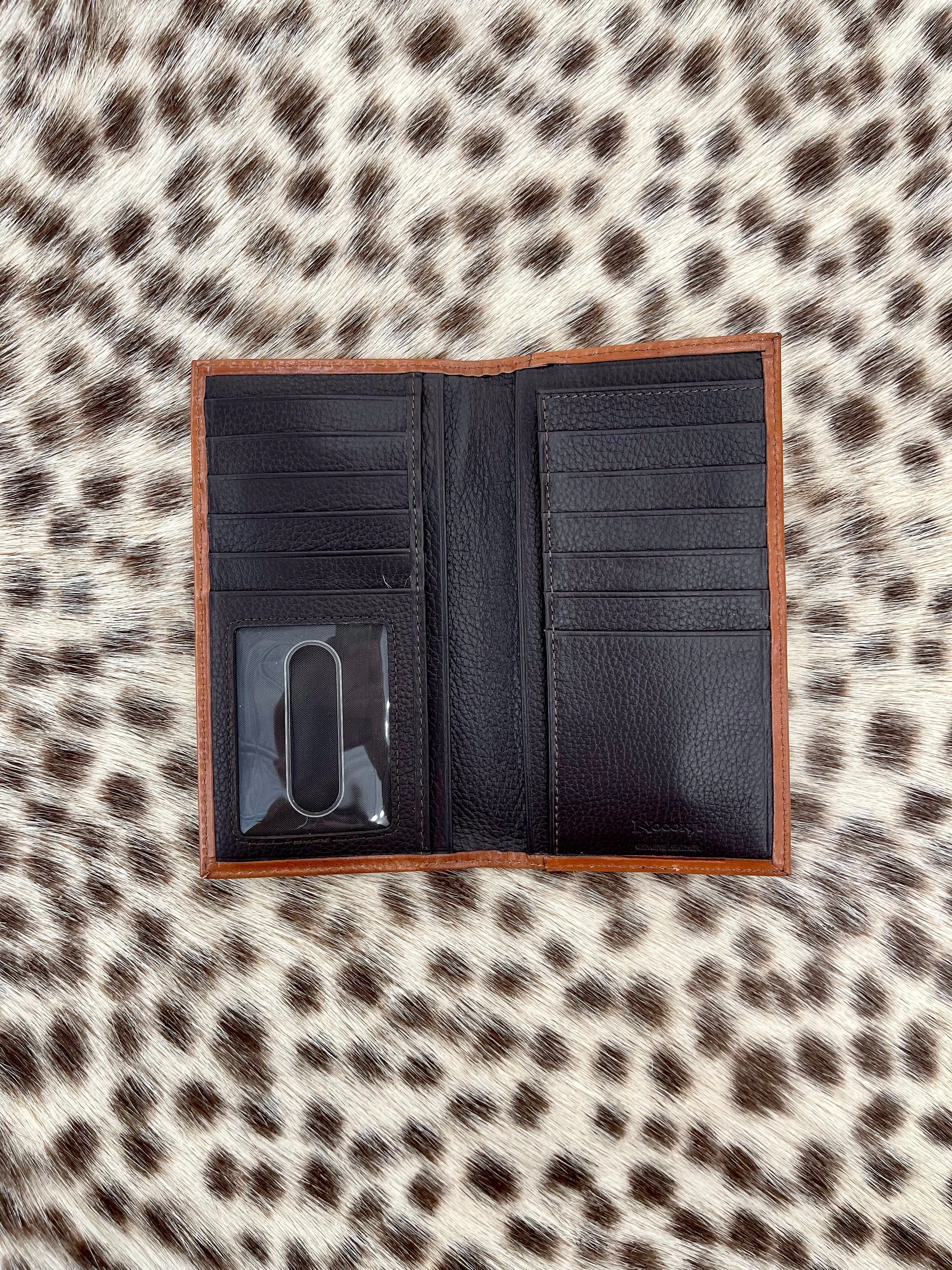 N5410402 Nocona Rodeo Wallet/Checkbook Cover