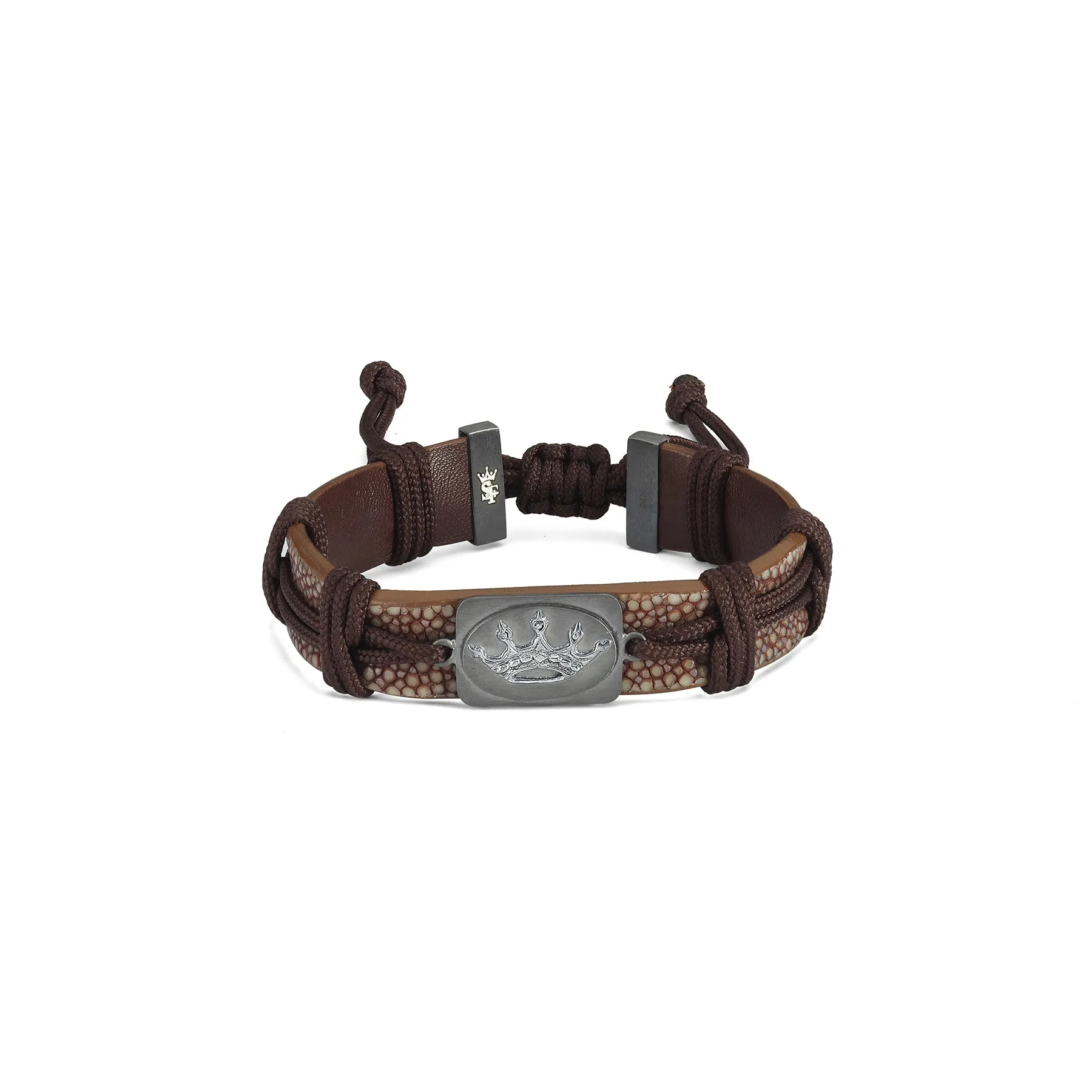 OAK LANE CROWN SHAMBALLA BRACELET