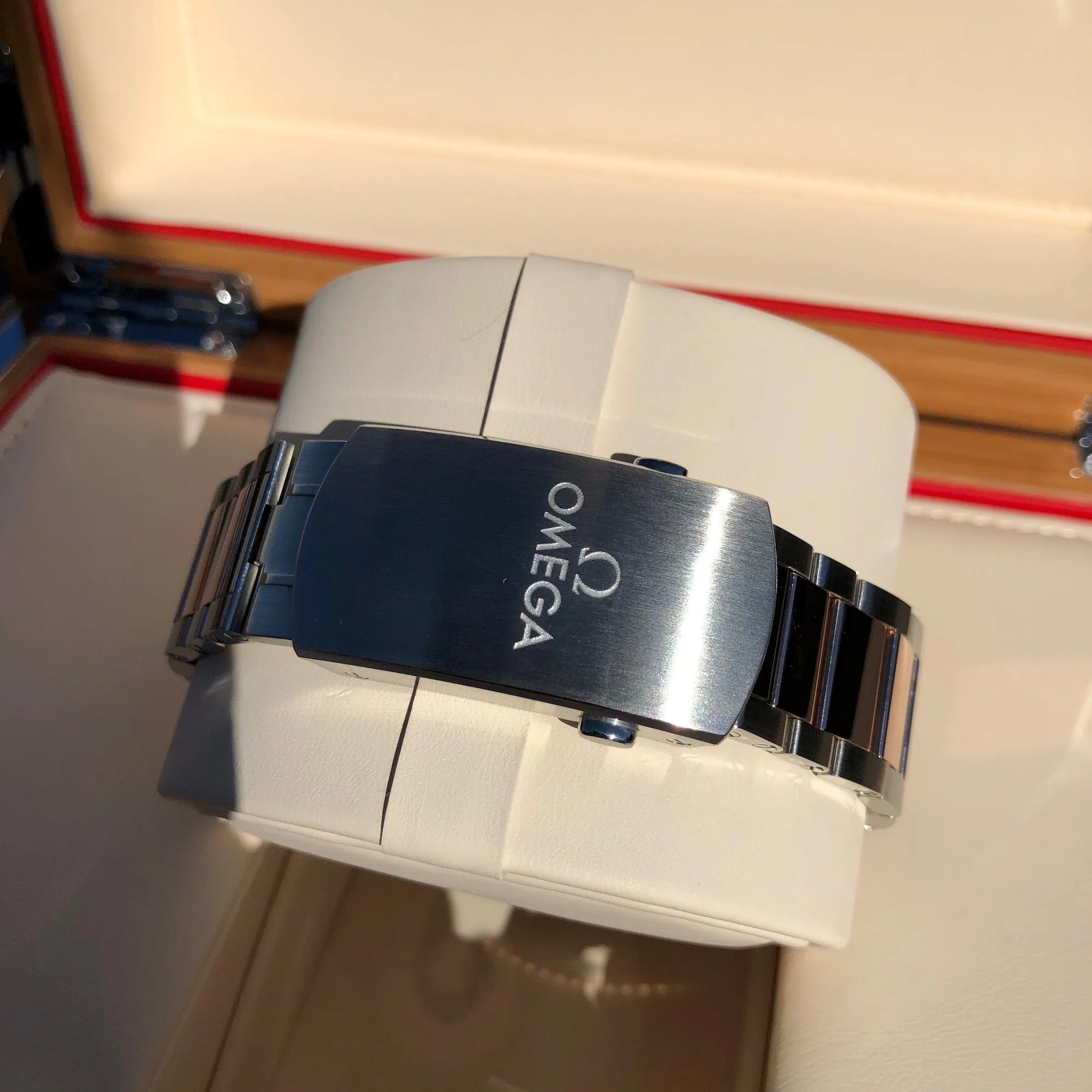 Omega Seamaster 300 Master Co-Axial 41MM 233.20.41.21.01.001 Steel Rose Gold Two Tone Wristwatch Circa 2018
