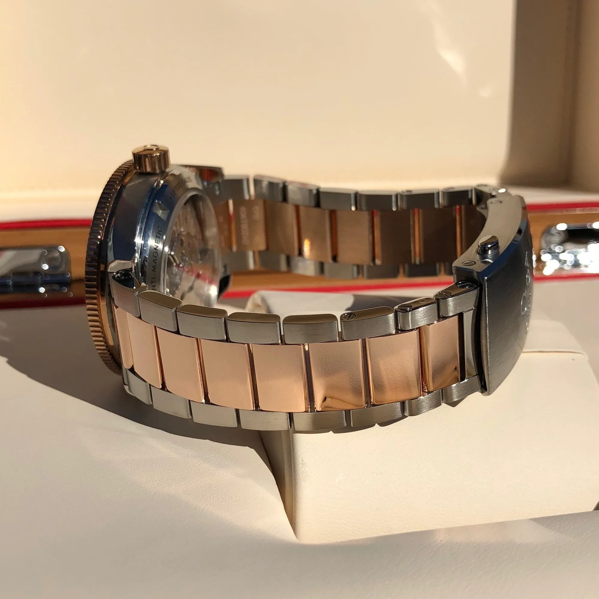 Omega Seamaster 300 Master Co-Axial 41MM 233.20.41.21.01.001 Steel Rose Gold Two Tone Wristwatch Circa 2018