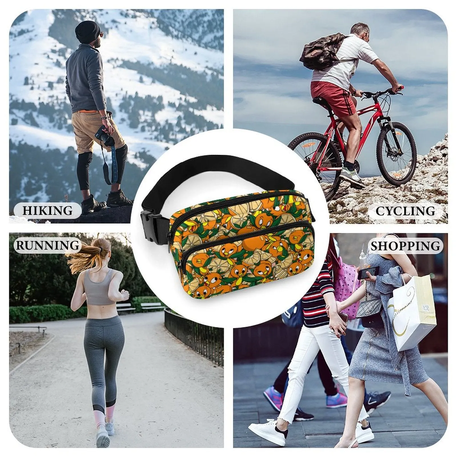 Orange Bird Fanny Pack- PREORDER