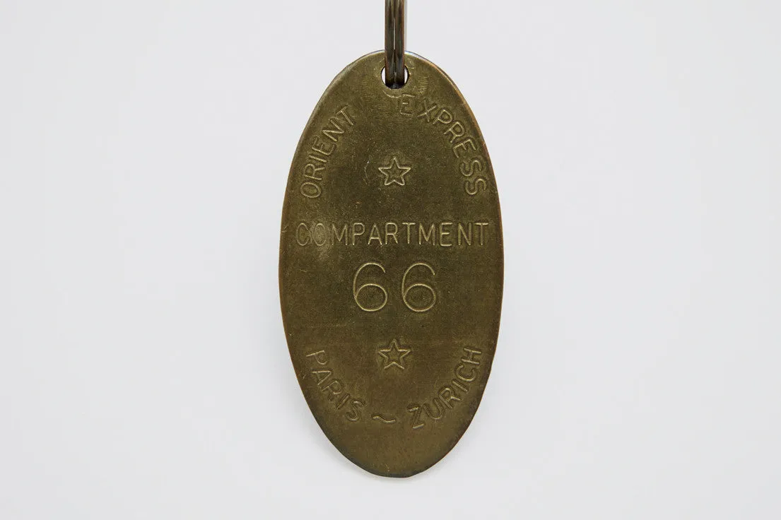Orient Express Compartment Keychain