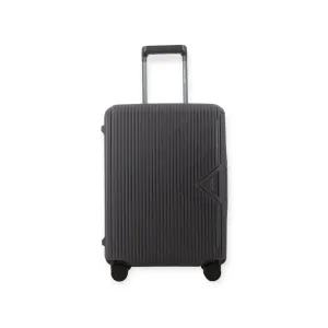 Pierre Cardin Cannes Case 24 Inch Medium Luggage Charcoal/Orange