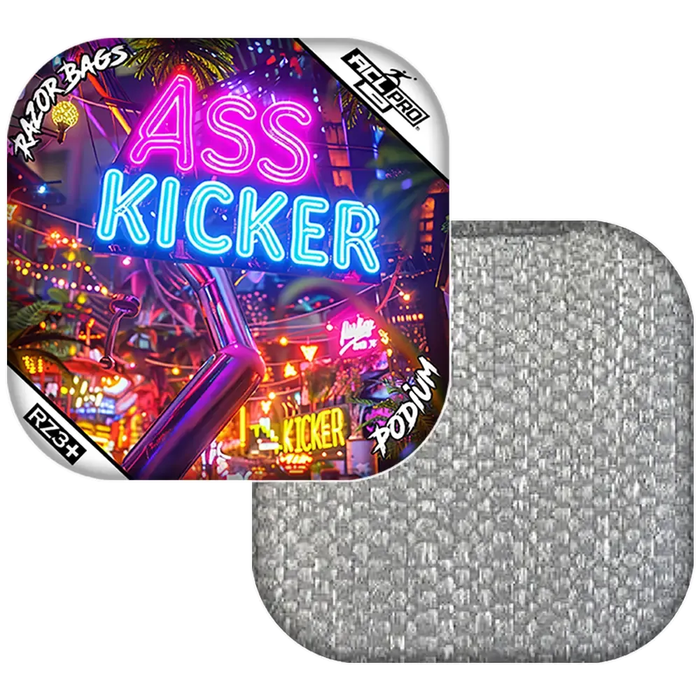 Podium | Ass Kicker Neon | ACL PRO Razor Cornhole Bags