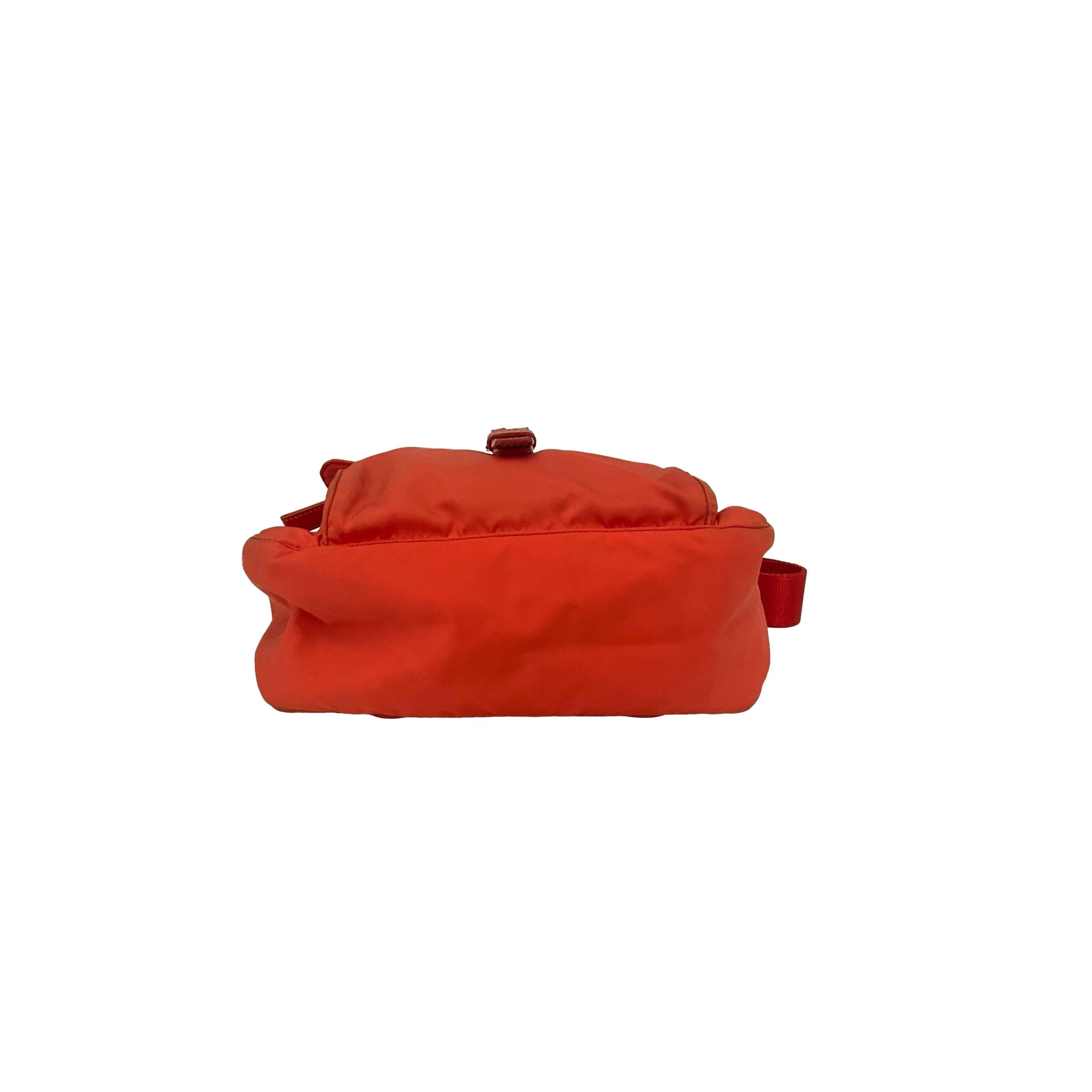 Prada Orange Nylon Crossbody