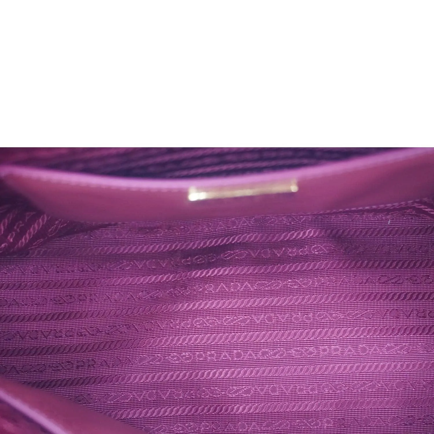 PRADA Promenade Tall Saffiano Leather Crossbody Bag Orange