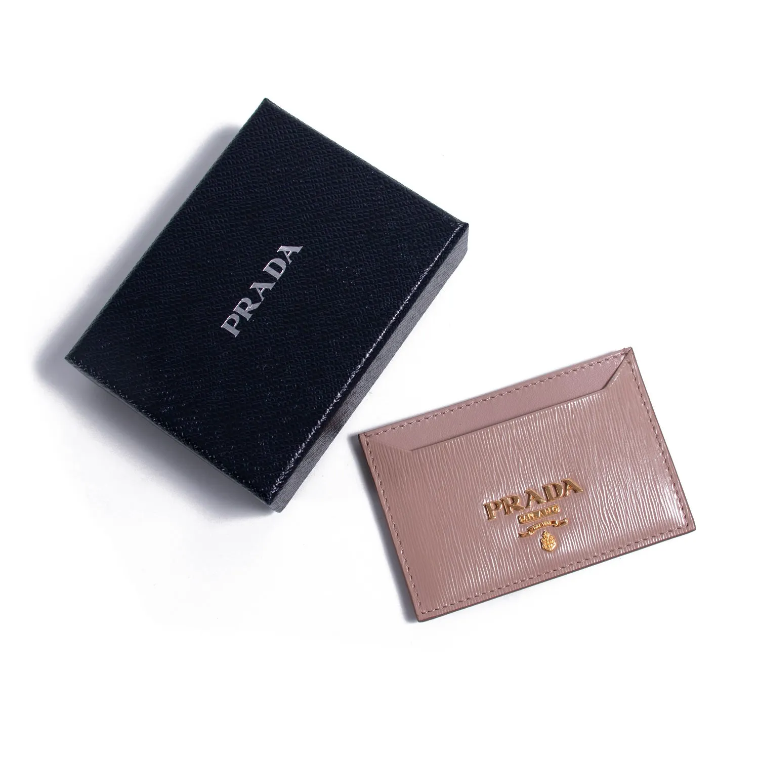Prada Saffiano Leather Card Holder
