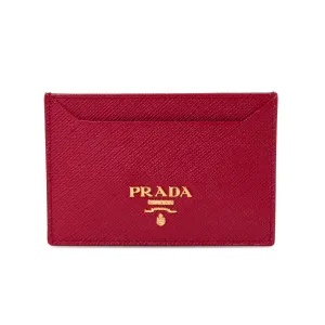 Prada Saffiano Leather Card Holder