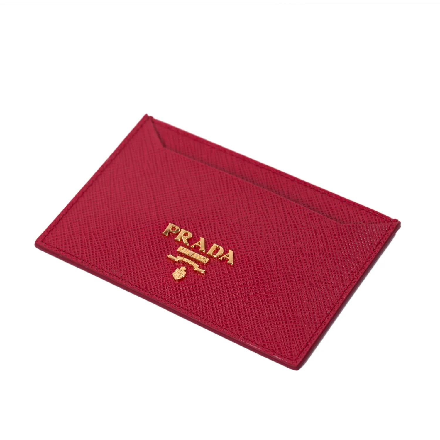 Prada Saffiano Leather Card Holder