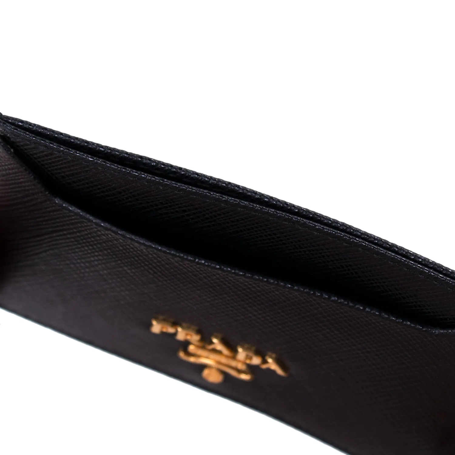 Prada Saffiano Leather Card Holder