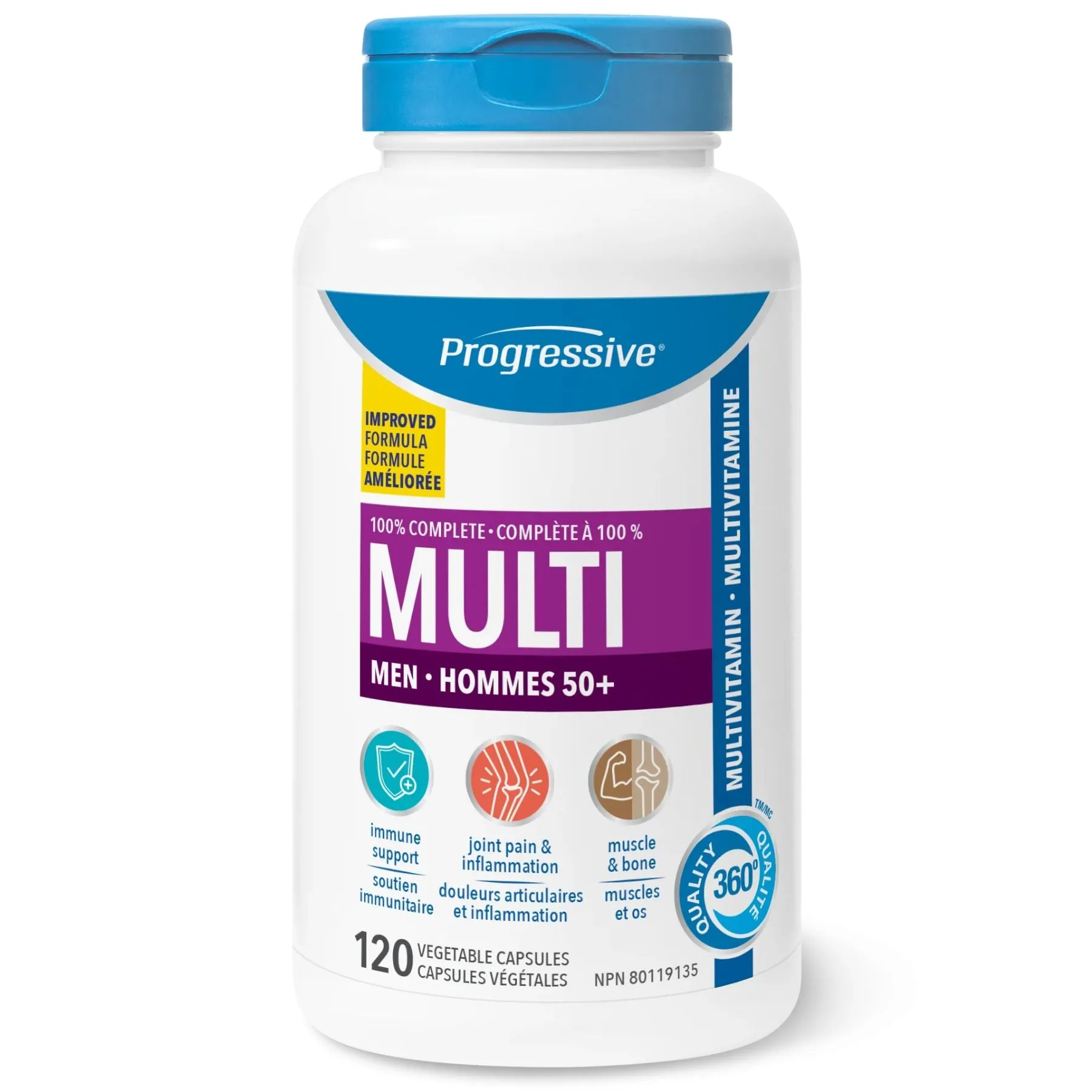 Progressive Multivitamin for Adult Men 50  120s