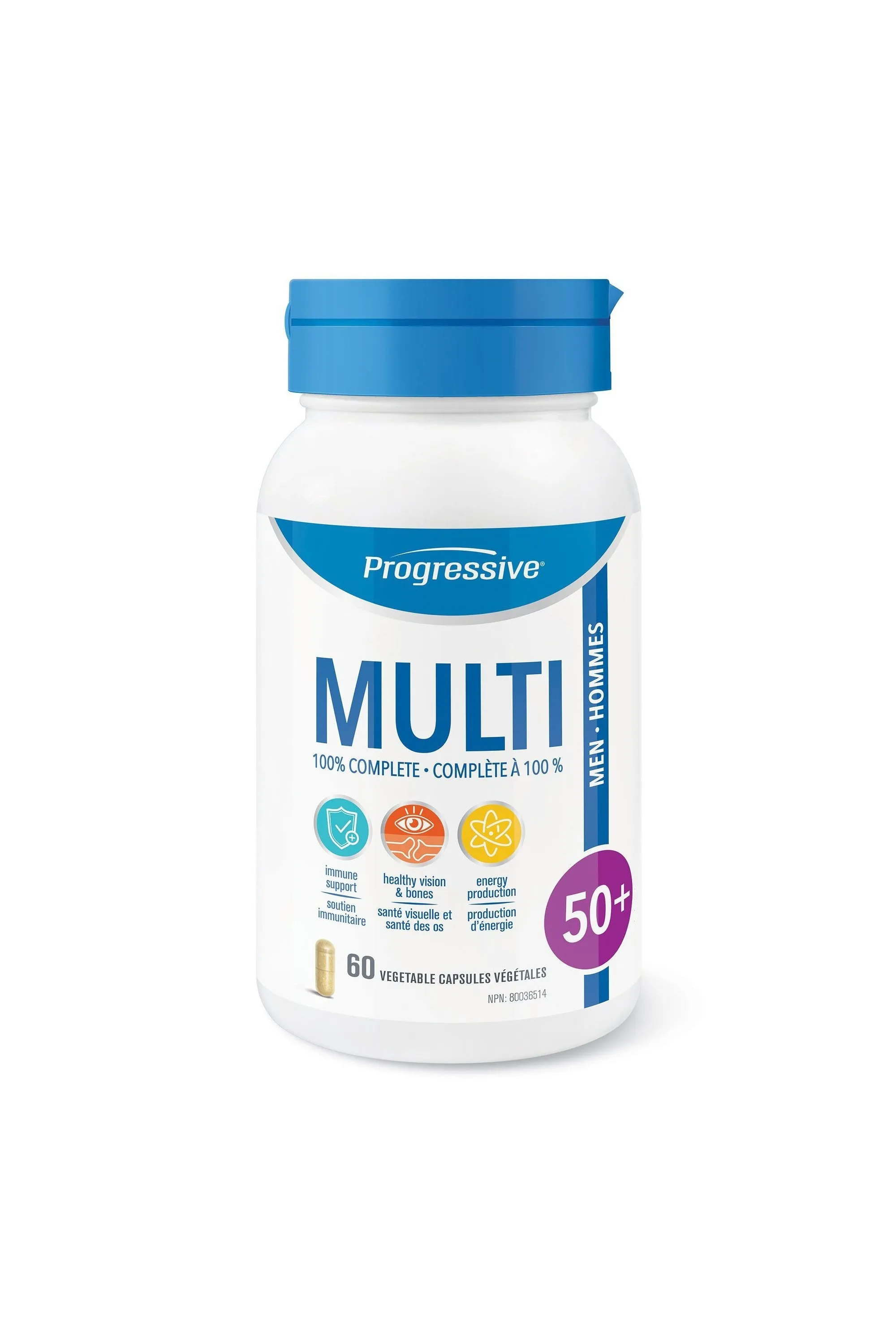 Progressive Multivitamin for Adult Men 50  60s