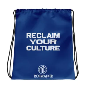 Reclaim Your Culture drawstring bag