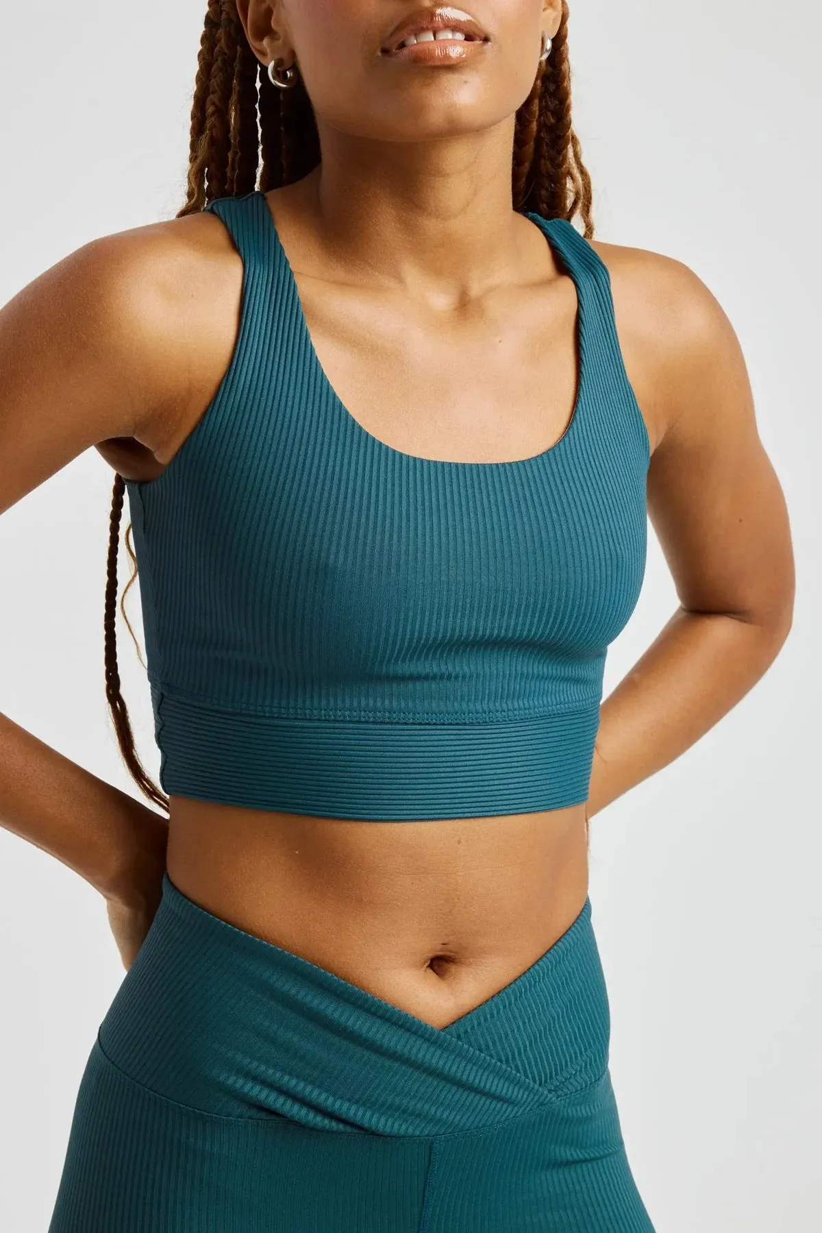 Ribbed Gym Bra