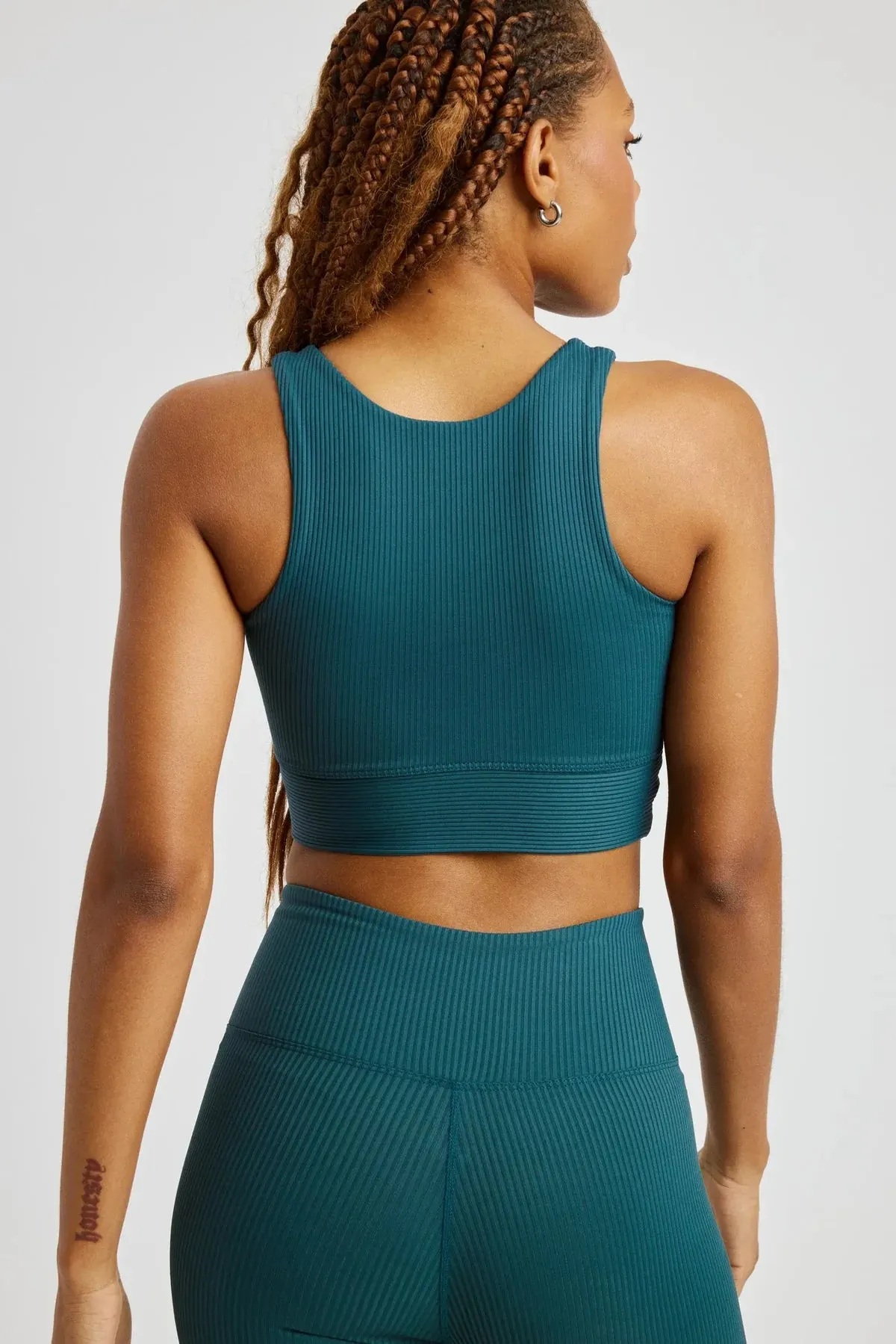 Ribbed Gym Bra