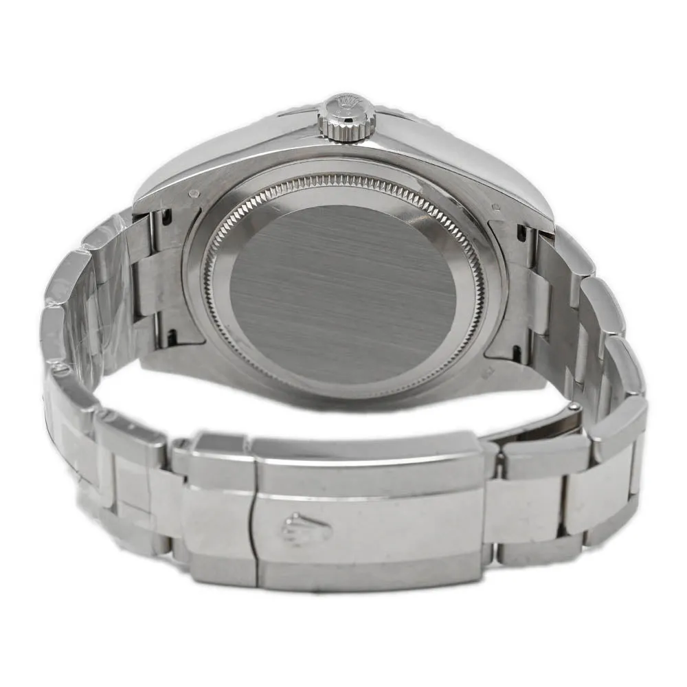 Rolex Men's Sky-Dweller 18K White Gold 42mm Ivory Roman Dial Watch Reference #: 326939