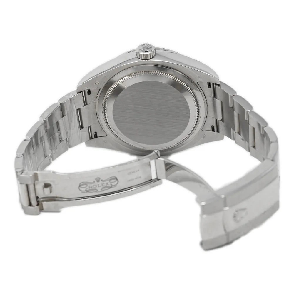 Rolex Men's Sky-Dweller 18K White Gold 42mm Ivory Roman Dial Watch Reference #: 326939