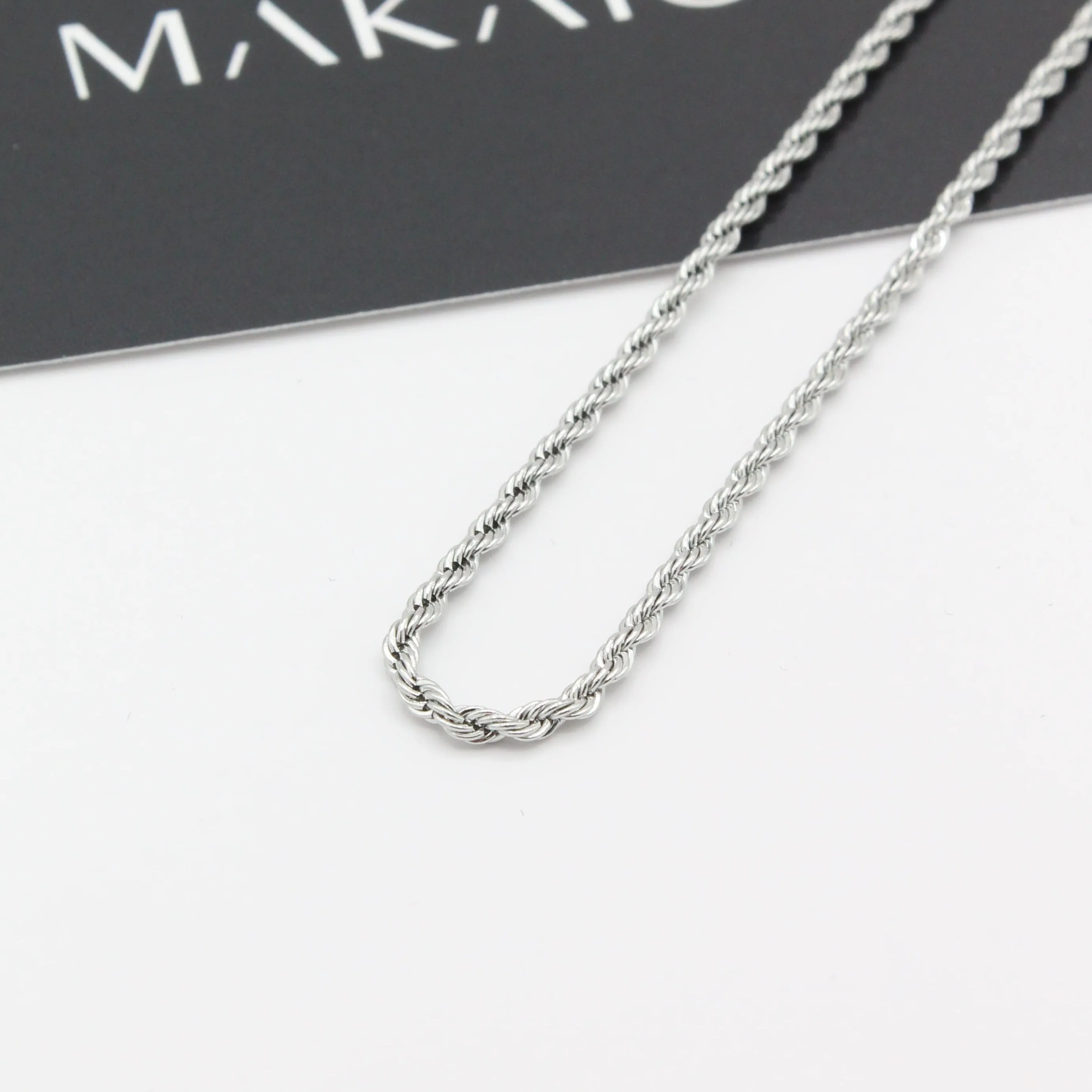 Rope Chain 2mm (Silver)