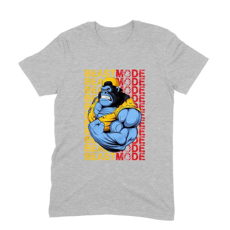 Round Neck T-Shirt (Men) - Beast Mode (9 Colours)