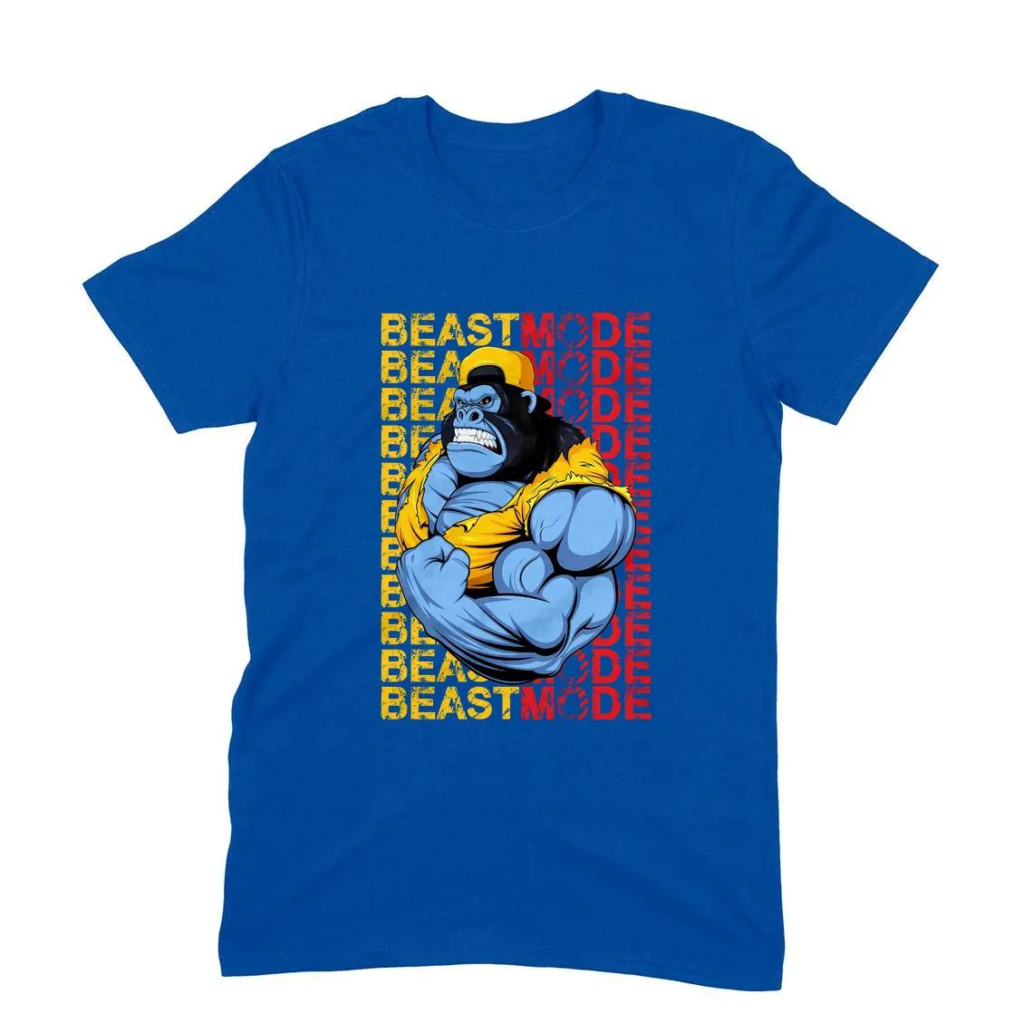 Round Neck T-Shirt (Men) - Beast Mode (9 Colours)
