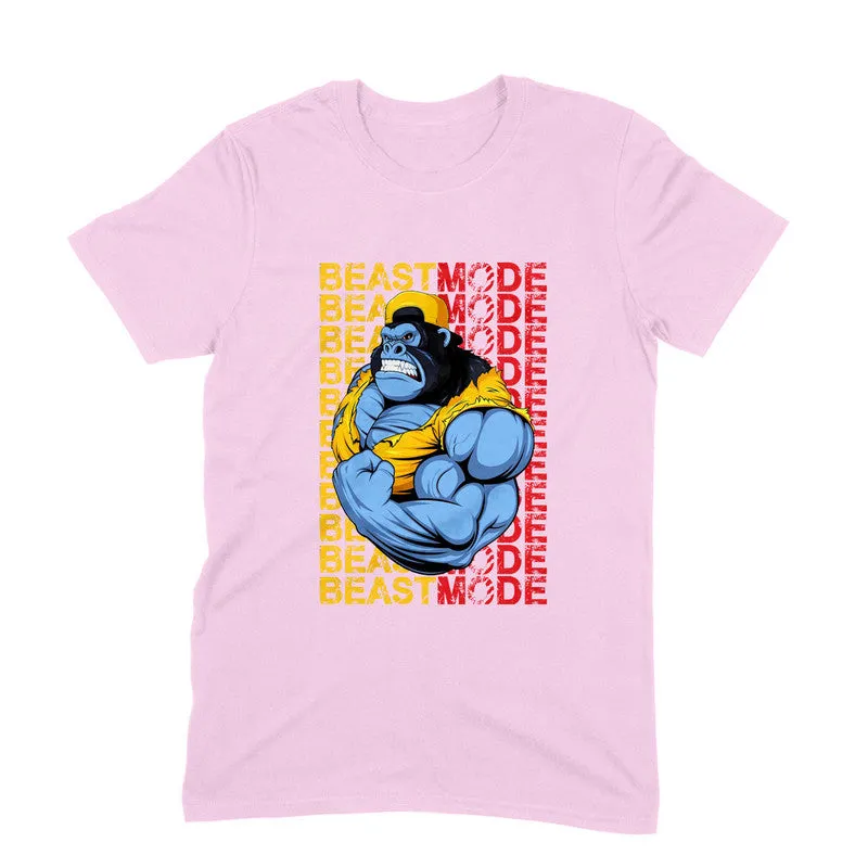 Round Neck T-Shirt (Men) - Beast Mode (9 Colours)